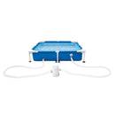 INTEX Square Frame Pet Pool Set with Filter Pump