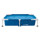 INTEX Square Frame Pet Pool Set with Filter Pump