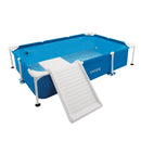 INTEX Rectangular Frame Pet Pool Set with Filter & Ramp