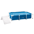 INTEX Rectangular Frame Pet Pool Set with Filter & Ramp