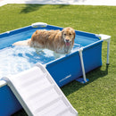 INTEX Rectangular Frame Pet Pool Set with Filter & Ramp