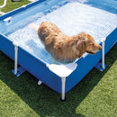 INTEX Rectangular Frame Pet Pool Set with Filter & Ramp