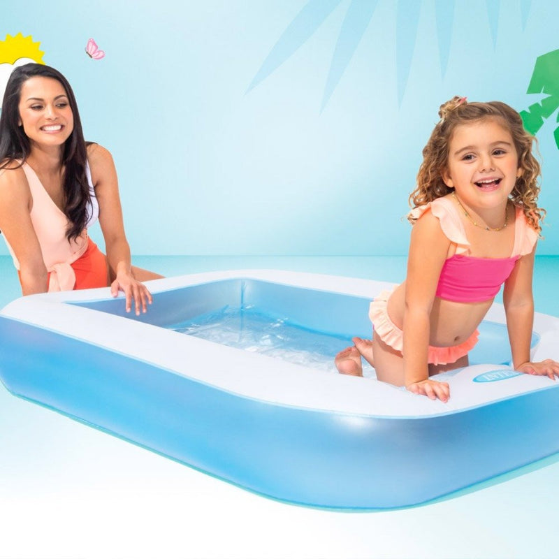 Intex Inflatable Rectangular Pool (1.66m x 1.00m x 28cm)