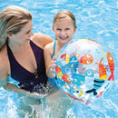 Intex Lively Print Inflatable Balls (51cm) Assorted Color - (Set Of 3 Balls)