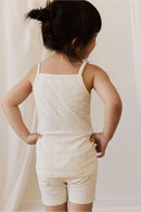 Jamie Kay Organic Cotton Jolie Singlet Pyjama Set - Ditsy Cherries
