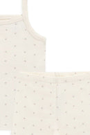 Jamie Kay Organic Cotton Jolie Singlet Pyjama Set - Ditsy Cherries