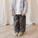 Jamie Kay Organic Cotton Kingston Pant - Variegated Grid Tarmac