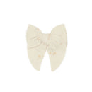 [2-Pack] Jamie Kay Organic Cotton Muslin Bow - Pauline Chamomile
