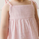 Jamie Kay Organic Cotton Muslin Briella Top - Poppy
