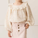 Jamie Kay Organic Cotton Muslin Cleo Blouse - Emelia Pink