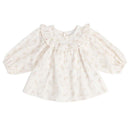 Jamie Kay Organic Cotton Muslin Cleo Blouse - Emelia Pink