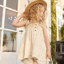 Jamie Kay Organic Cotton Muslin Ellie Top - Pauline Chamomile