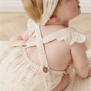 Jamie Kay Organic Cotton Muslin Luciana Playsuit - Emelia Pink