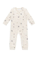 Jamie Kay Organic Cotton Reese Zip Onepiece - Sailing Day