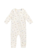 Jamie Kay Organic Cotton Reese Zip Onepiece - Savannah Animals Tofu