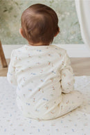 Jamie Kay Organic Cotton Reese Zip Onepiece - Savannah Animals Tofu