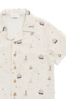 Jamie Kay Organic Cotton Silas Shirt - Sailing Day