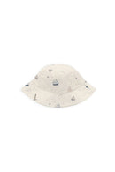 Jamie Kay Organic Cotton Woven Bucket Hat - Sailing Day