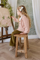 Jamie Kay Paloma Cardigan - Rose Mist