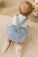 Jamie Kay Pax Playsuit - Holiday Stripe