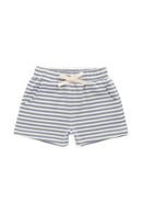 Jamie Kay Pima Cotton Wesley Short - Narrow Stripe Dawn/Cloud