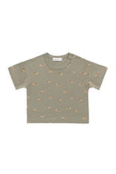 Jamie Kay Pima Cotton Wesley Tee - Play Ball Vert