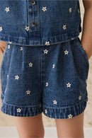 Jamie Kay Jardine Short - Josie Floral Denim
