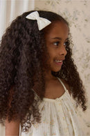 [2-Pack] Jamie Kay Organic Cotton Desiree Bow - Justine Parchment