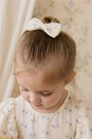 [2-Pack] Jamie Kay Organic Cotton Desiree Bow - Molly Blue