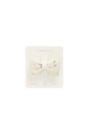 [2-Pack] Jamie Kay Organic Cotton Desiree Bow - Molly Blue