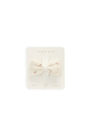 [2-Pack] Jamie Kay Organic Cotton Desiree Bow - Willow Rose