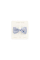 [2-Pack] Jamie Kay Organic Cotton Desiree Bow - Mon Amour Stripe Indigo