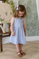 [2-Pack] Jamie Kay Organic Cotton Desiree Bow - Mon Amour Stripe Indigo