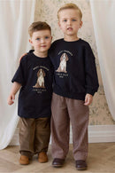Jamie Kay Organic Cotton Bjorn Tee - Dark Navy Best Friends