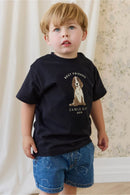 Jamie Kay Organic Cotton Bjorn Tee - Dark Navy Best Friends