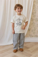 Jamie Kay Organic Cotton Bjorn Tee - French Riviera Eclipse