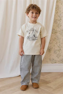 Jamie Kay Organic Cotton Bjorn Tee - French Riviera Eclipse