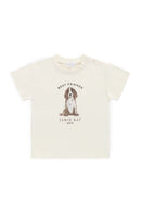 Jamie Kay Organic Cotton Bjorn Tee - Parchment Best Friends