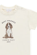 Jamie Kay Organic Cotton Bjorn Tee - Parchment Best Friends