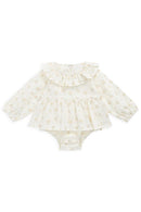 Jamie Kay Organic Cotton Cecil Playsuit - Justine Parchment