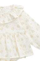 Jamie Kay Organic Cotton Cecil Playsuit - Justine Parchment