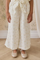 Jamie Kay Organic Cotton Cosette Pant - Justine Parchment