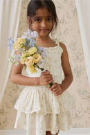 Jamie Kay Organic Cotton Cosette Skirt - Justine Parchment