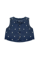 Jamie Kay Etta Top - Josie Floral Denim