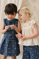 Jamie Kay Etta Top - Josie Floral Denim