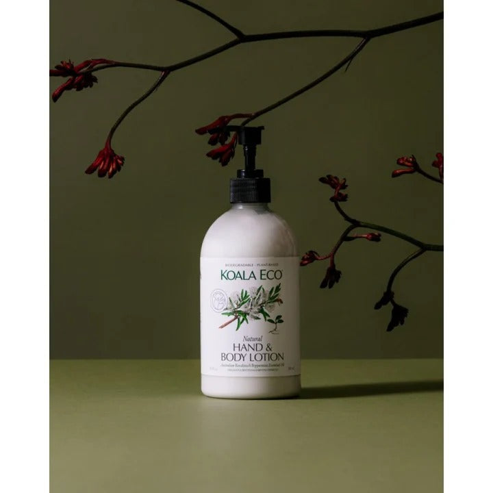 Koala Eco Natural Hand & Body Lotion Rosalina & Peppermint Essential Oil - 500ml