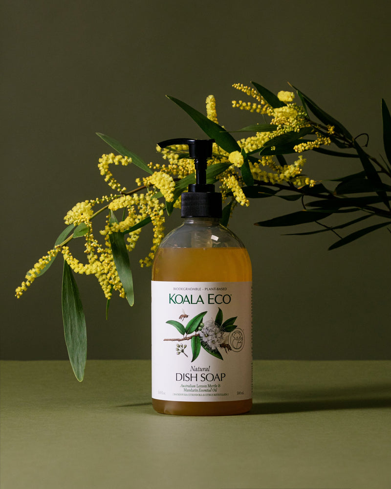 Koala Eco Natural Dish Soap Lemon Myrtle & Mandarin Essential Oil - 500ml