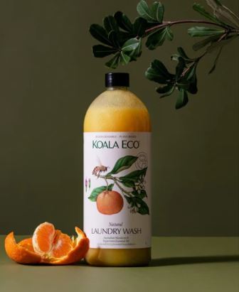 Koala Eco Natural Laundry Wash Mandarin & Peppermint Essential Oil - 1L