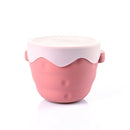 [2 Pack] Snapkis Collapsible Silicone Snack Cup