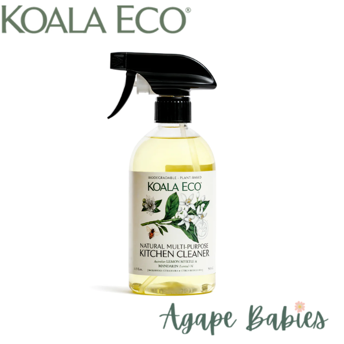 Koala Eco Natural Multi-Purpose Kitchen Cleaner Lemon Myrtle & Mandarin Essential Oil - 500ml